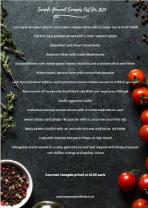 sample canape menu 1